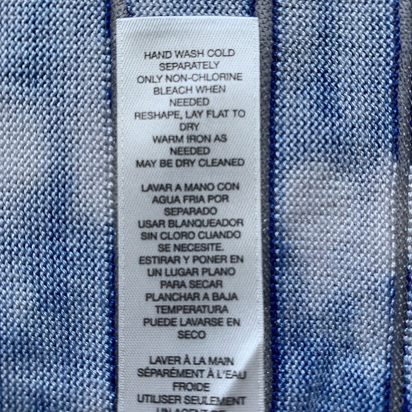 Chico’s Travelers Open Jacket Cardigan Ombre Tie Dye NWT Size 0 Small - Picture 6 of 8